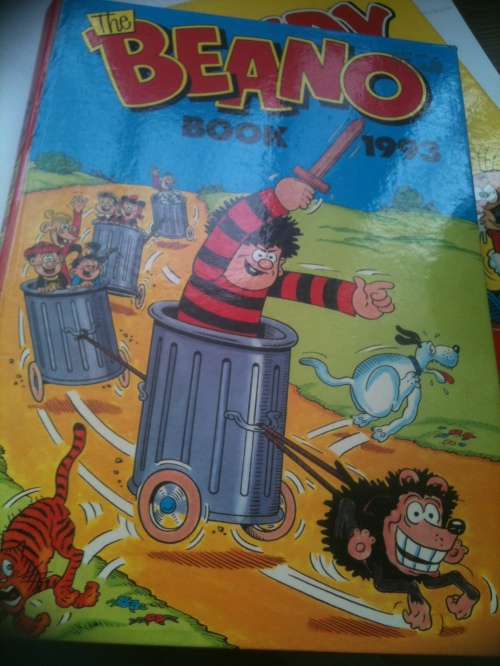 The Beano Annual - ex libris one of my children 