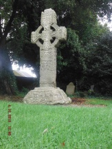 Cross of atrick & Columba though to have been first one erected at the site