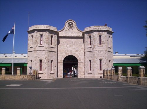 Fremantle Prison. Housed convicts transported between 1850 and 1868)