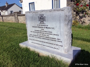 This monument was erected in 2013 in the village of Lorrha Co Tipperary