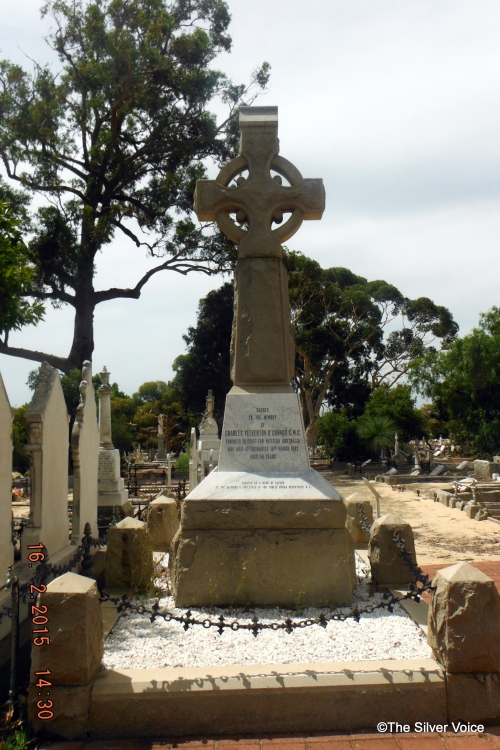 The grave of Charles Yelverton O'Connor, proud Irishman 