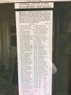 List of dignitaries who donated to church fund