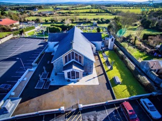 Aerial view of the RC Church Image courtesy Skyview Photography