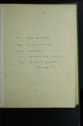 Front page of Mulroy School Collection (Image Duchas)