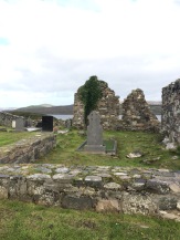 The old church in ruins