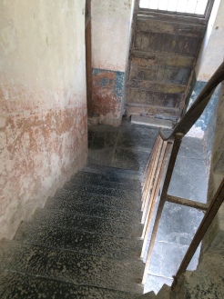 How many weary women went up and down these stairs while this building was in use?